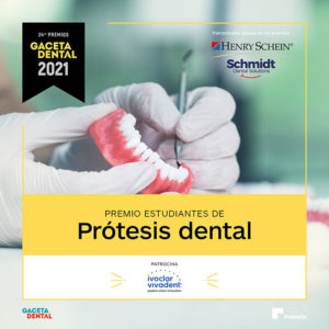 Premio GD 2021 Estudiantes de Prótesis Dental