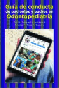 Portada "Guía de conducta de pacientes y padres en Odontopediatría"