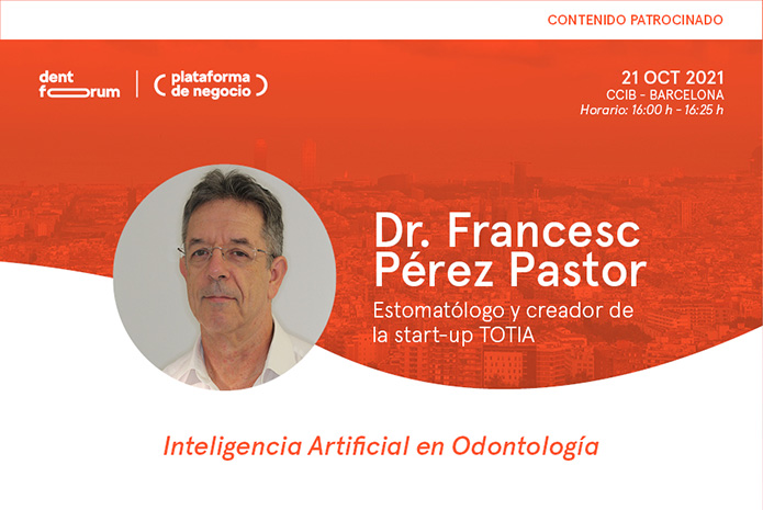 Ponencia sobre Inteligencia Artificial en Odontología del Dr. Francesc Pérez Pastor