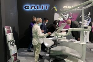 La empresa Galit, desde Ucrania, en Expodental 2022