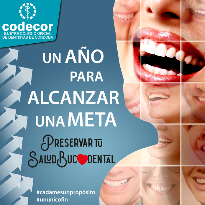 El Colegio de Dentistas de Córdoba lanza su campaña informativa “Un año para alcanzar una meta”
