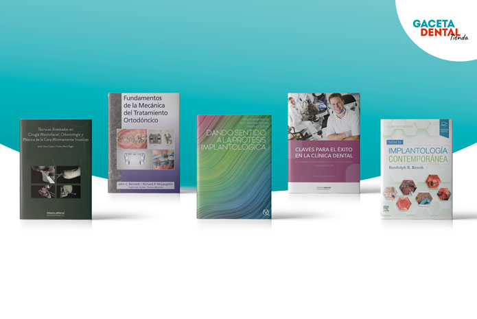 No te pierdas estos cinco libros sobre Cirugía, Implantología, Ortodoncia y Marketing en la clínica dental