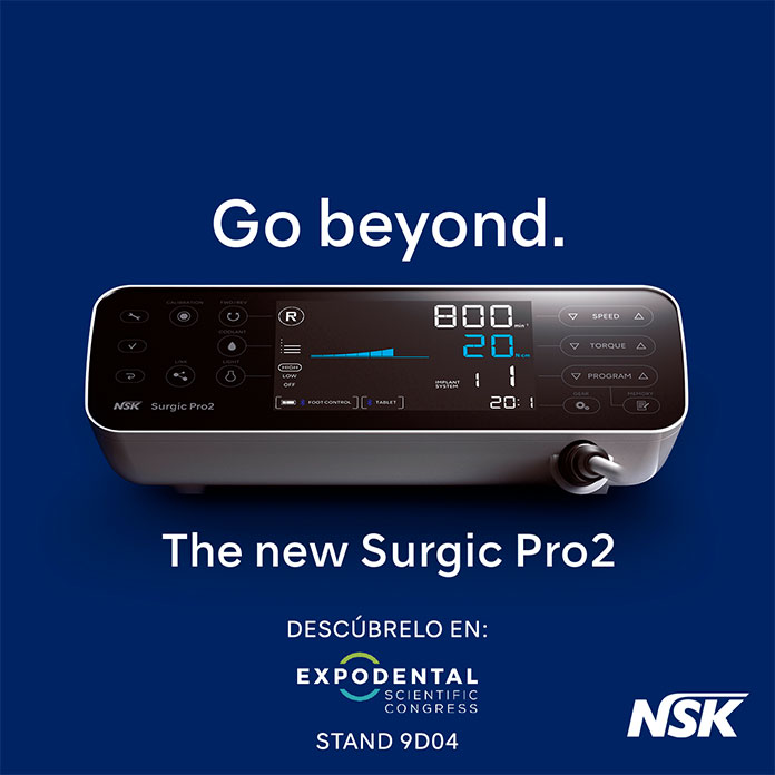 NSK presenta el nuevo micromotor quirúrgico Surgic Pro2