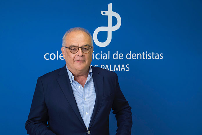 Francisco Cabrera Panasco, presidente del Colegio de Dentistas de Las Palmas