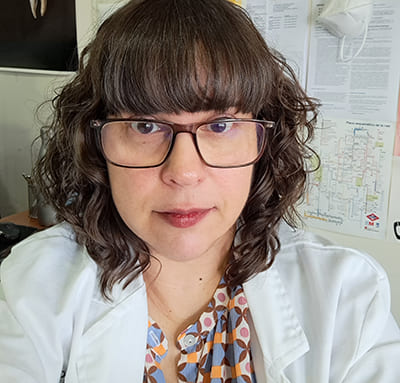Dra. Elena Labajo González, odontóloga y secretaria del Dpto. de Medicina Legal, Psiquiatría y Patología de la Universidad Complutense de Madrid.