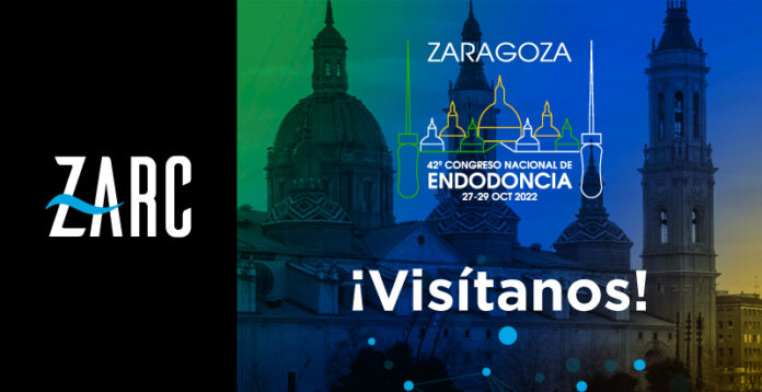 Zarc, patrocinador Platino del 42 Congreso de Endodoncia 2022 en Zaragoza