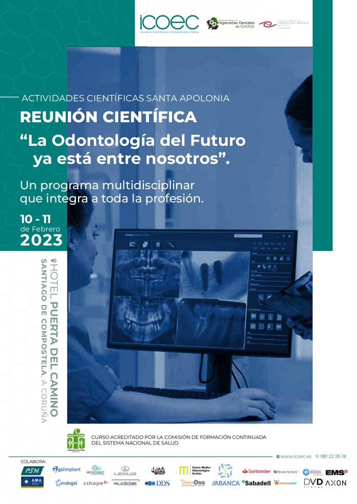 El Colegio de Odontólogos y Estomatólogos de A Coruña celebra la Reunión Científica “La Odontología del futuro ya está entre nosotros”