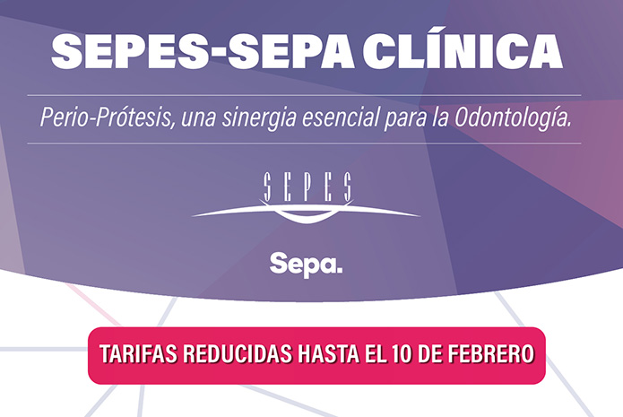 Fechas, programa y tarifas reducidas para el simposio de Perio-Prótesis de SEPES-SEPA CLÍNICA en Barcelona