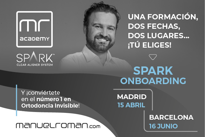 Barcelona y Madrid, doble fecha para el exclusivo curso de Odontología Invisible Spark de Manuel Román Academy